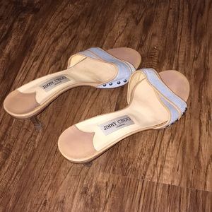 Jimmy Choo Denim Sandals
